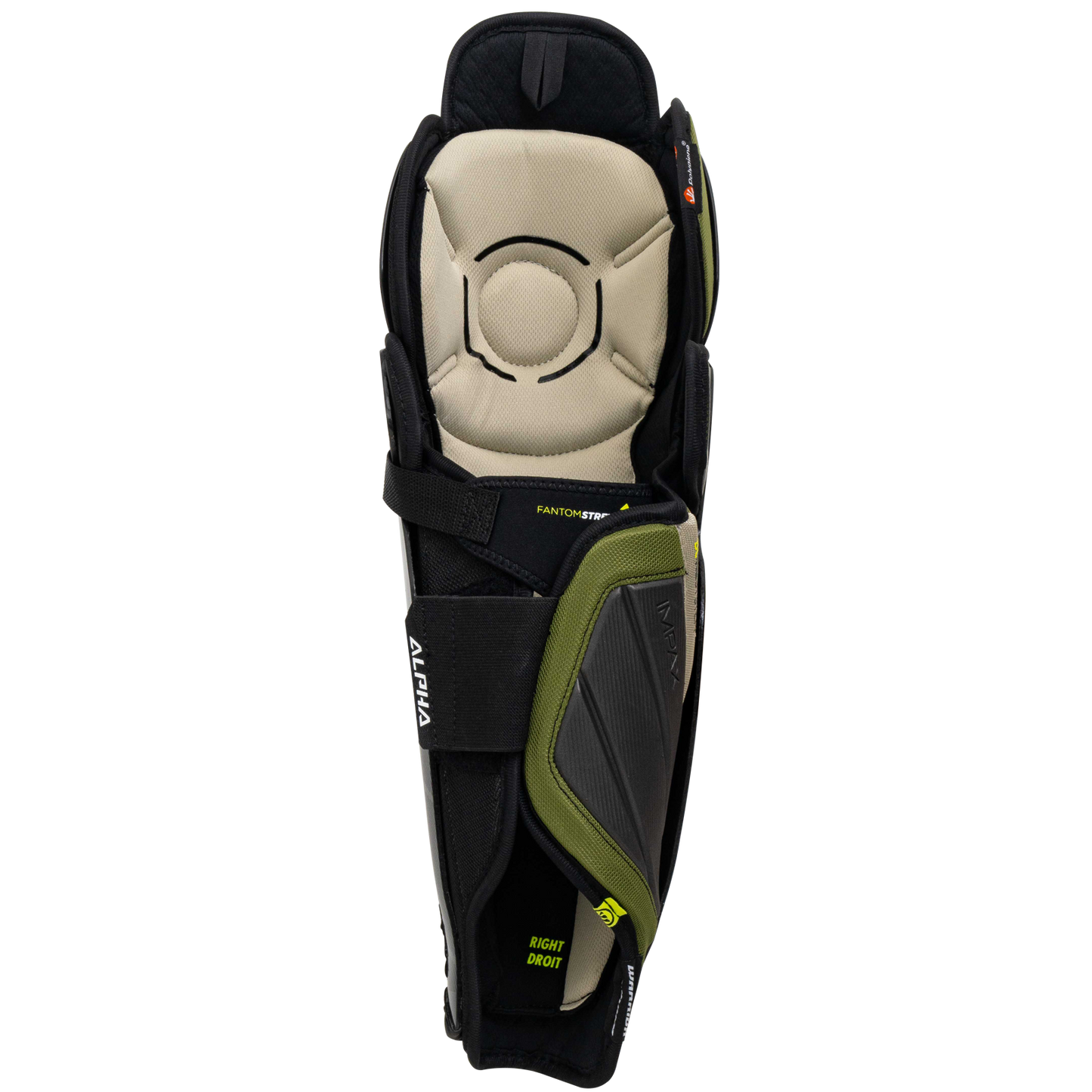 Alpha Pro | Warrior Schienbeinschoner für Eishockey | Schienbeinschoner für Eishockey | Top-Linie